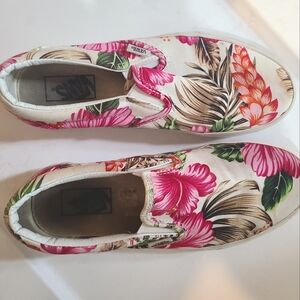 Vans Tropical Slip-ons | Summer-ready, Colorful, Floral Skater Shoes